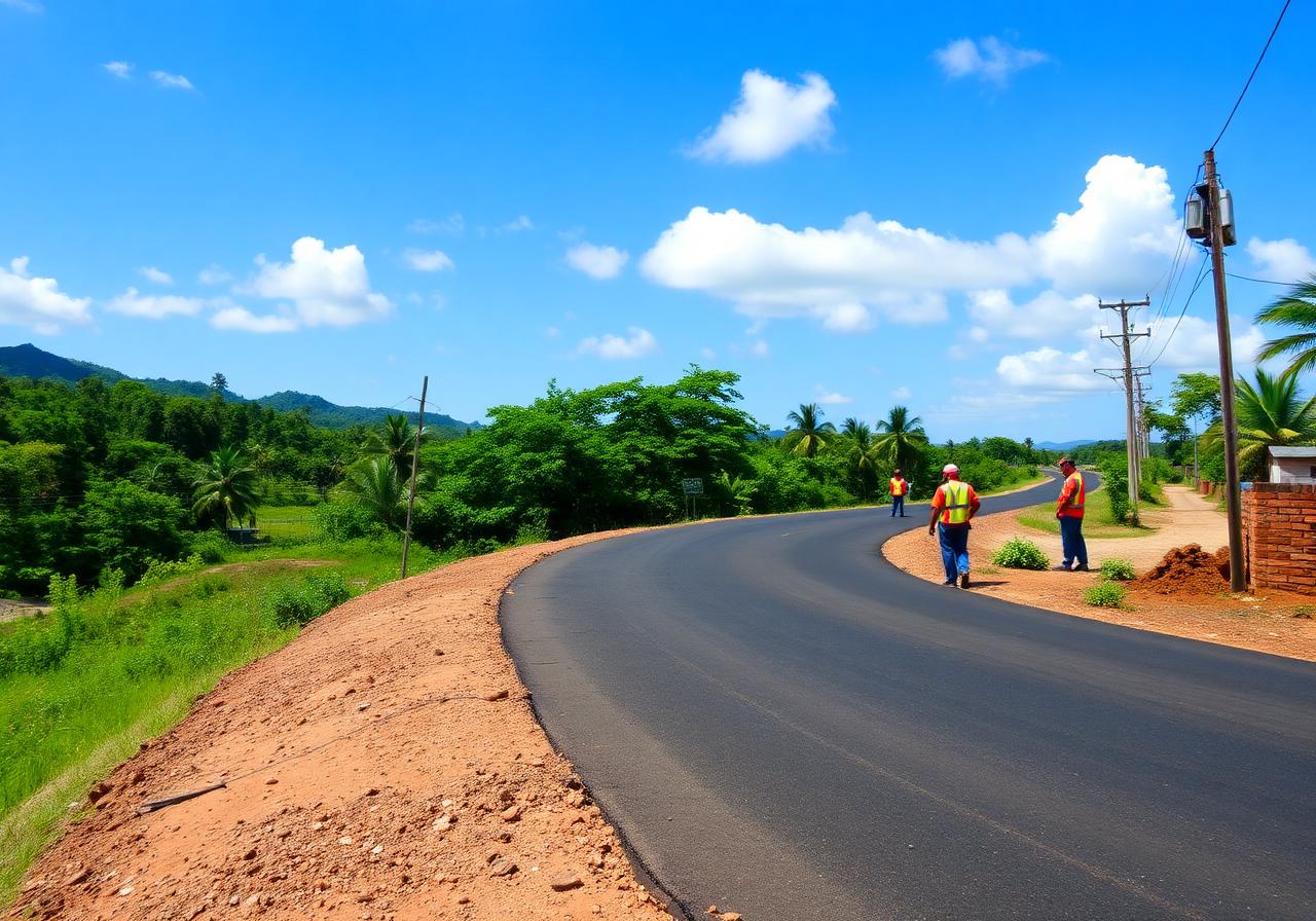 Rehabilitación de caminos rurales