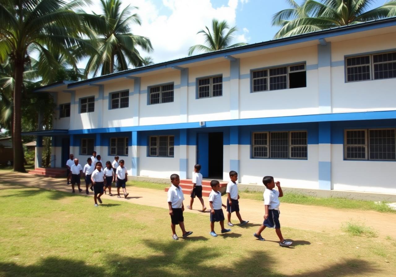 Mejoras a escuelas comunitarias